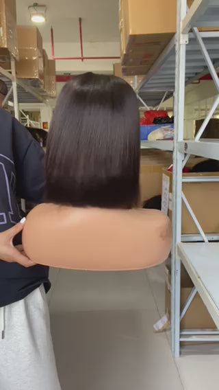 Glueless Human Hair Wig – Natural Look & Easy Wear