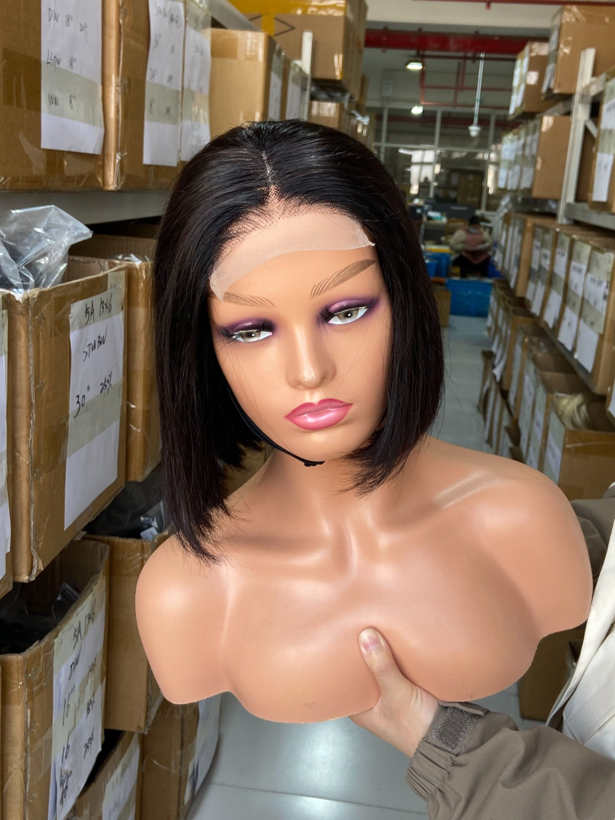 Glueless Human Hair Wig – Natural Look & Easy Wear